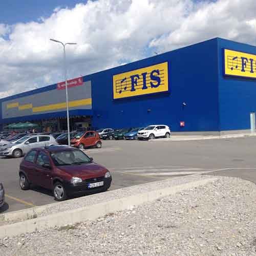 city park, fis, hiper kort u bihacu