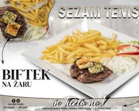 Hrana u restoranu Sezam Tenis Tuzla