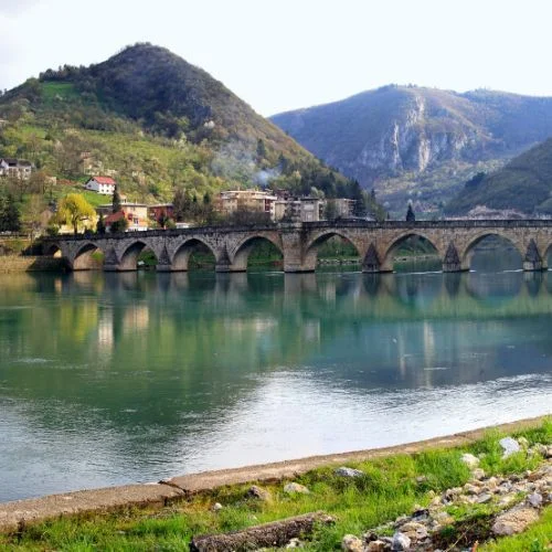 Rijeka Drina u Višegradu