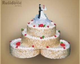 Svadbena torta Rušidović Tuzla