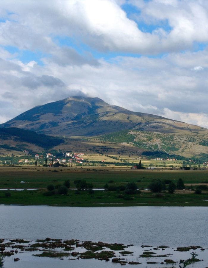 pogled na planinu tusnicu u livnu