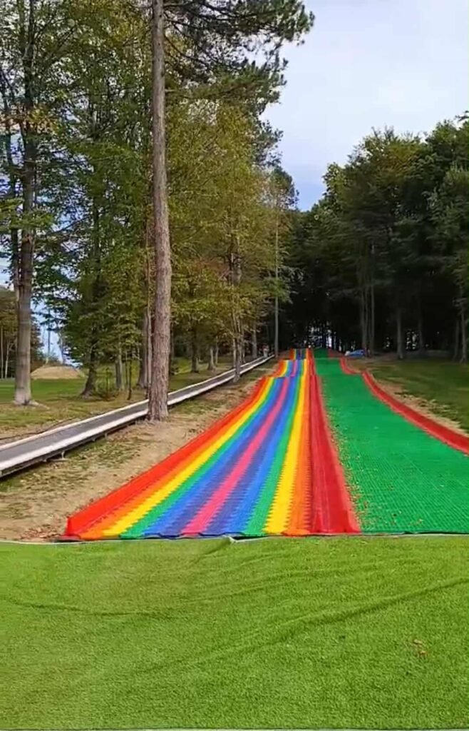 Tobogan na izletištu Busija na Majevici