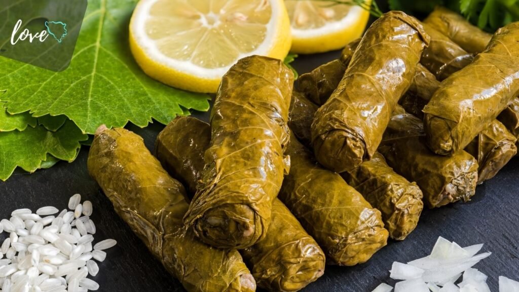 Dolma jelo od vinove loze, tradicionalno jelo u Bosni