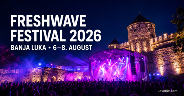 Freshwave Festival 2026 na tvrđavi Kastel u Banjoj Luci